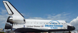 You'll Never See An Effective Coverage Sponsored Space Shuttle...
