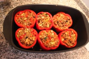 The bright flavors in this quinoa-stuffed pepper are highly nutrient-dense too!