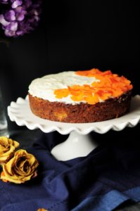 Don't forget about dessert! Fresh carrots give this cake a fresh boost.