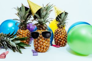 Pineapples are all the rage. Decide on a theme for your pool party to focus all of your planning around.