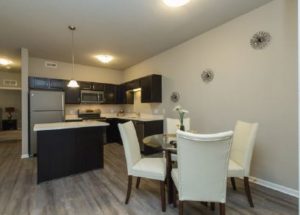Your open concept kitchen at Northgate Apartments is the perfect place to prepare a meal. 