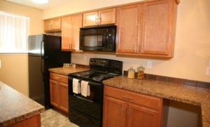 Contemporary, stylish kitchens for residents of Cimarron Hills Apartments!