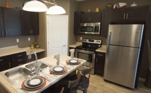 Deer Ridge Residents enjoy the use of beautiful, modern kitchens. 
