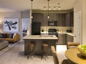 Residents at Olympus Northpoint enjoy designer touches and open living floor plans. 
